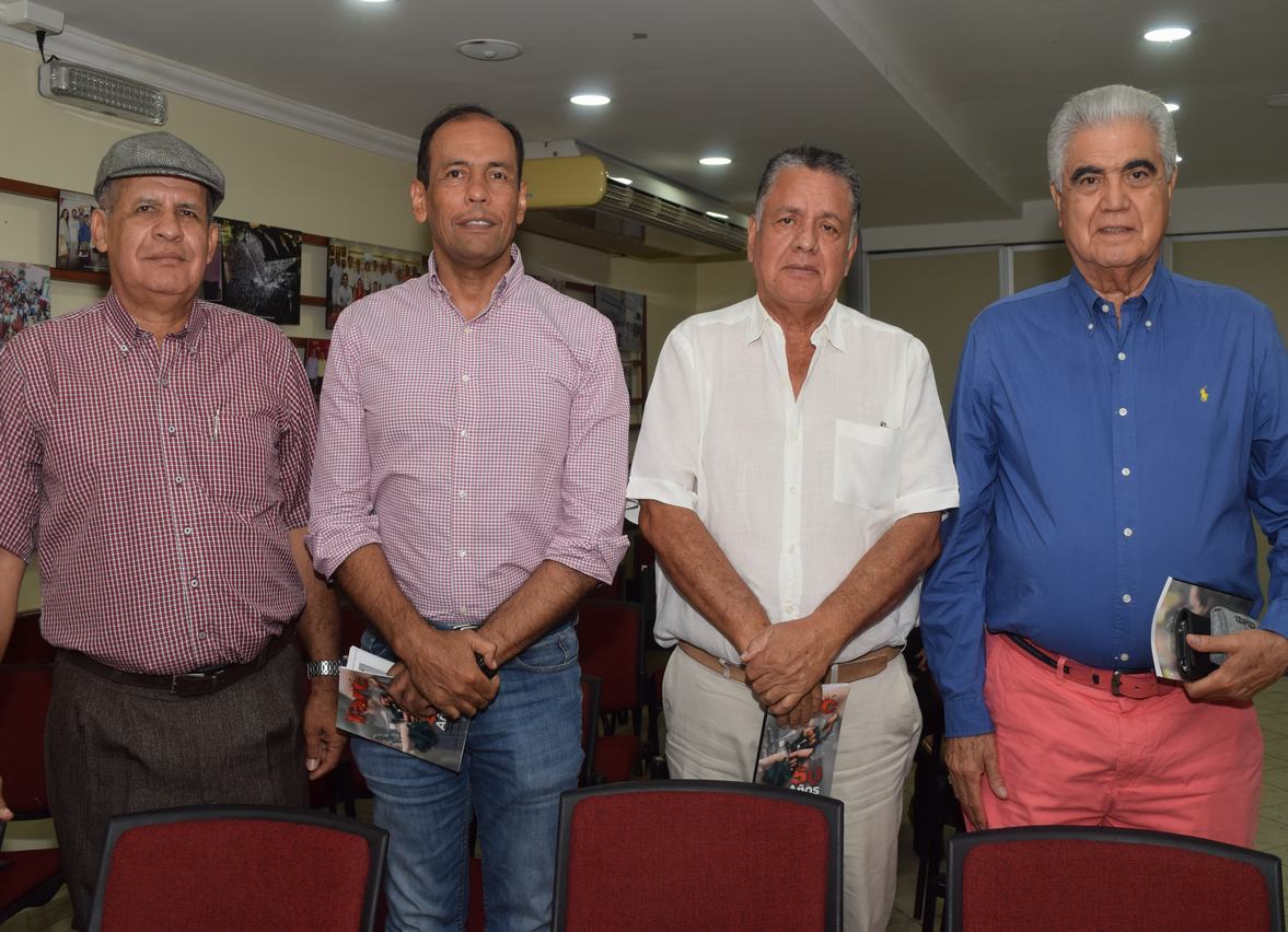 Linón Arturo Polanco, Camilo Biena, Rigoberto Ciceri, Jairo Trujillo Delgado.